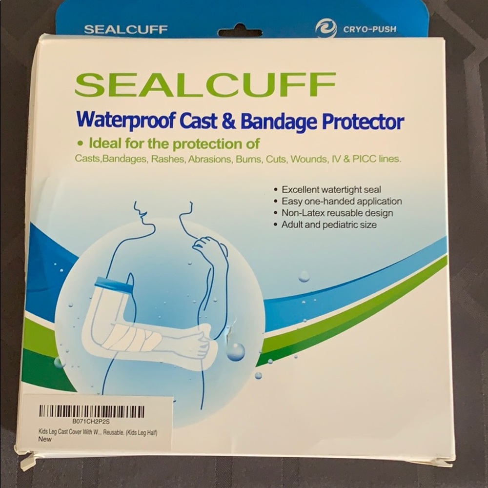 Kids leg waterproof cast cover